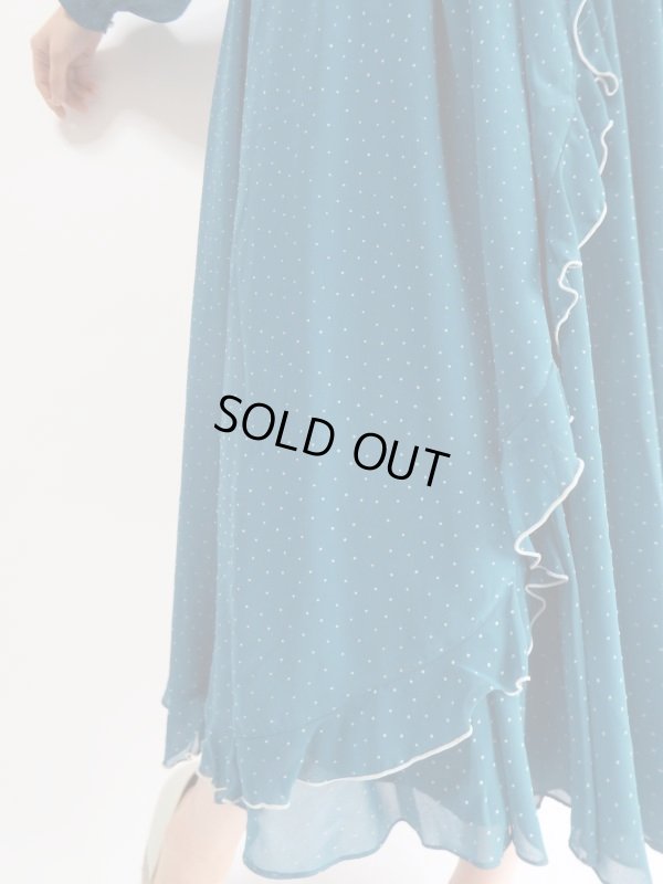 画像5: ★立体ドットエレガントフレアーワンピース