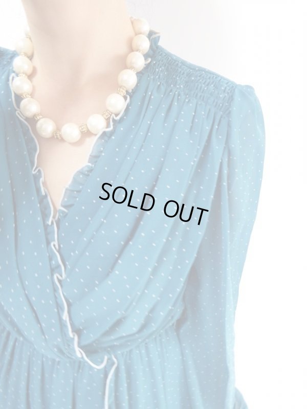 画像6: ★立体ドットエレガントフレアーワンピース