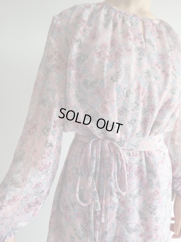 画像6: ★未使用*上品お花柄のGOODシルエットワンピ