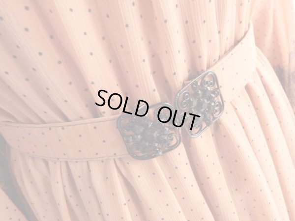 画像4: ★お家と馬車にミニドット柄ワンピ