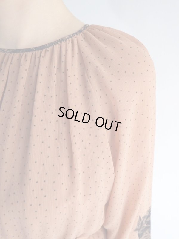 画像7: ★お家と馬車にミニドット柄ワンピ