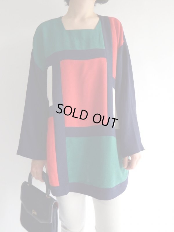 画像4: ★ブロッキングデザイントップス