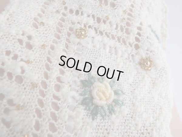 画像7: ★とびきりキュートなお花刺繍ニット