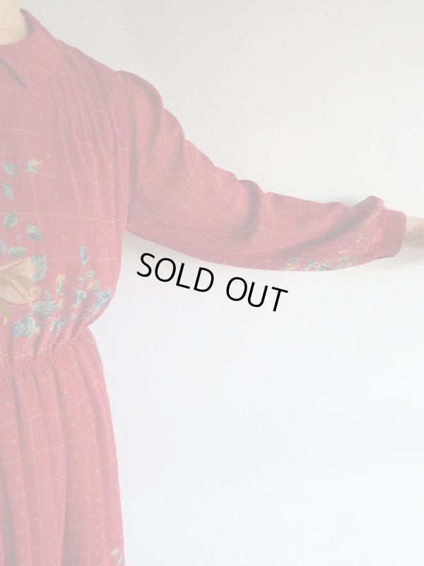 画像4: ★レトロクラシカルな薔薇ワンピ