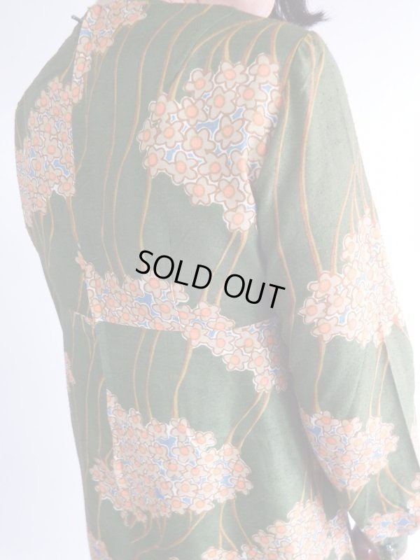 画像8: ★お仕立て品*超キュートシルエットのお花柄ワンピ