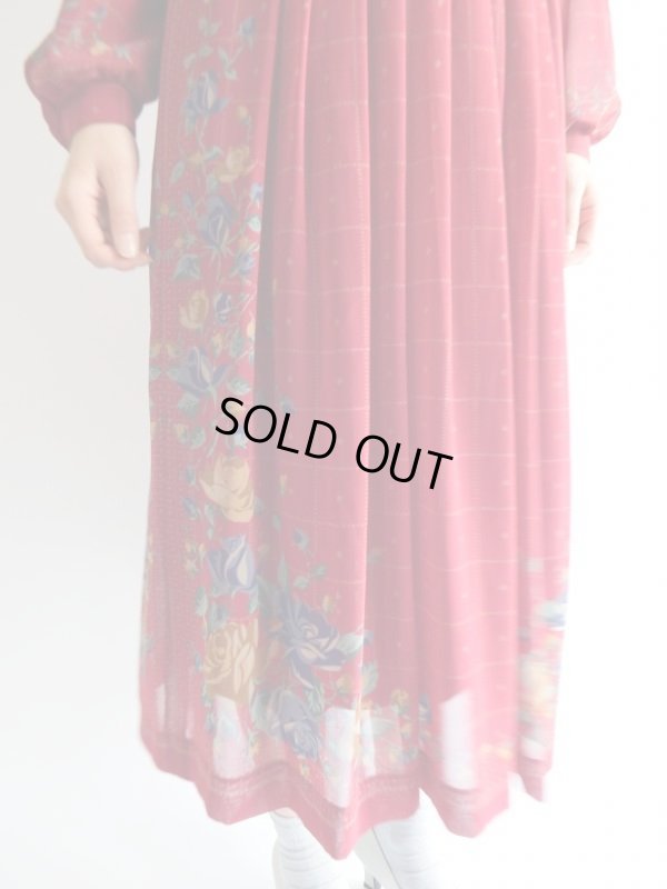 画像8: ★レトロクラシカルな薔薇ワンピ