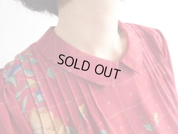 画像9: ★レトロクラシカルな薔薇ワンピ