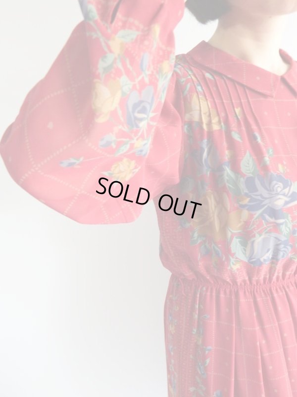 画像5: ★レトロクラシカルな薔薇ワンピ