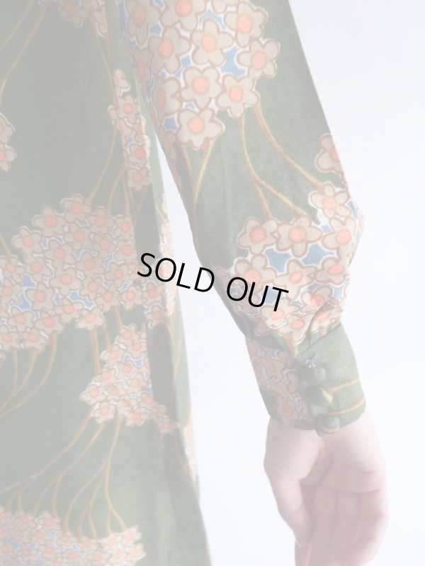 画像6: ★お仕立て品*超キュートシルエットのお花柄ワンピ