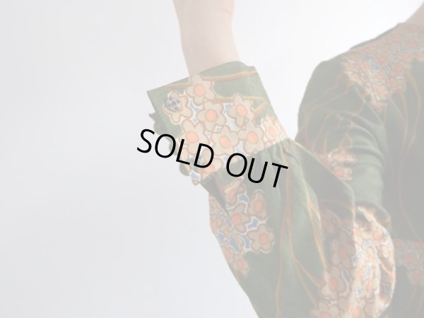 画像5: ★お仕立て品*超キュートシルエットのお花柄ワンピ