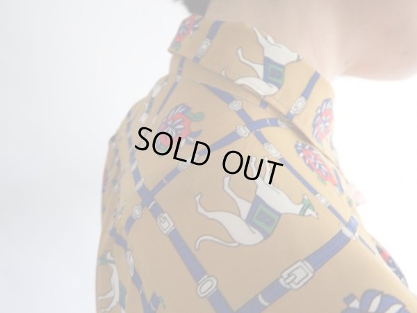 画像6: ★馬とベルト柄の透け感ブラウス