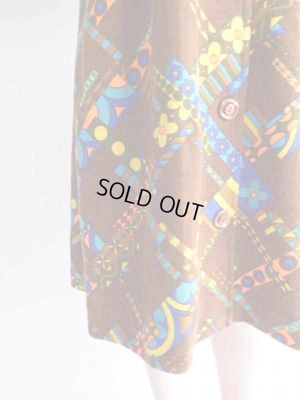 画像8: ★お仕立て品*レトロポップなお花ちゃんワンピ