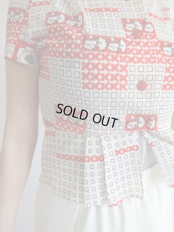 画像6: ★お仕立て品*キュートなへプラムラインブラウス