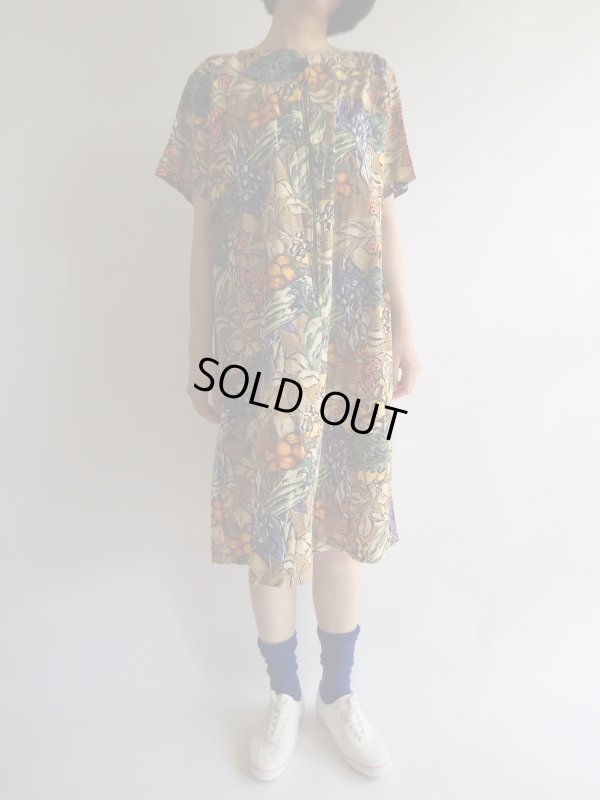 画像3: ★苺とか木の実柄のコットンワンピ