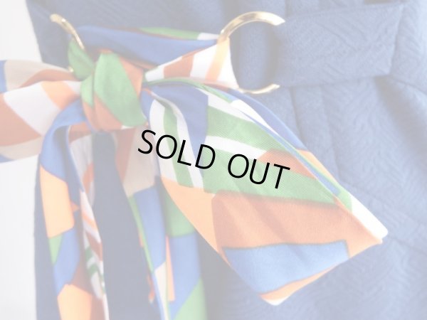 画像3: ★60's*スカーフベルトのワンピース