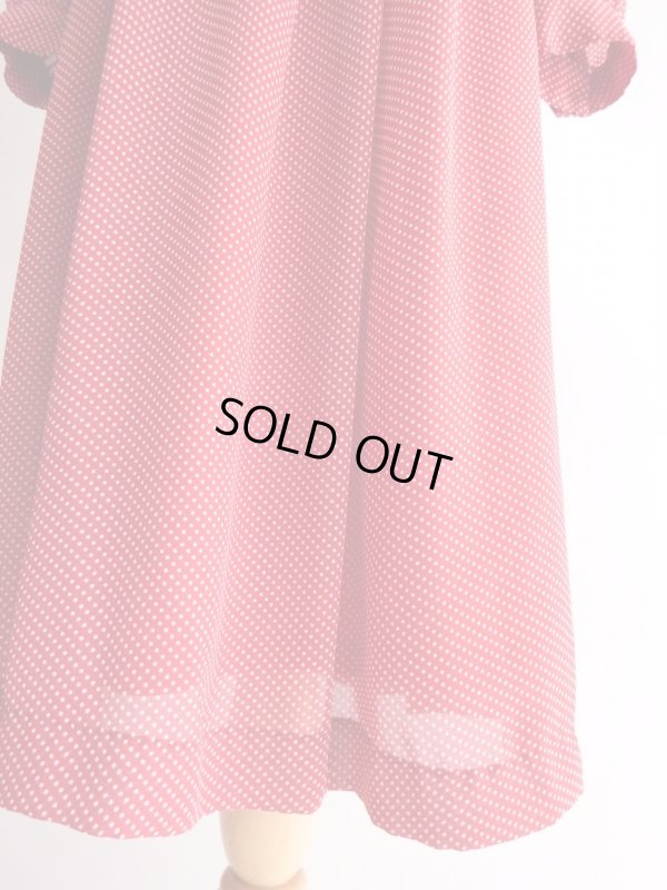 画像7: ★レトロなドット柄ワンピ