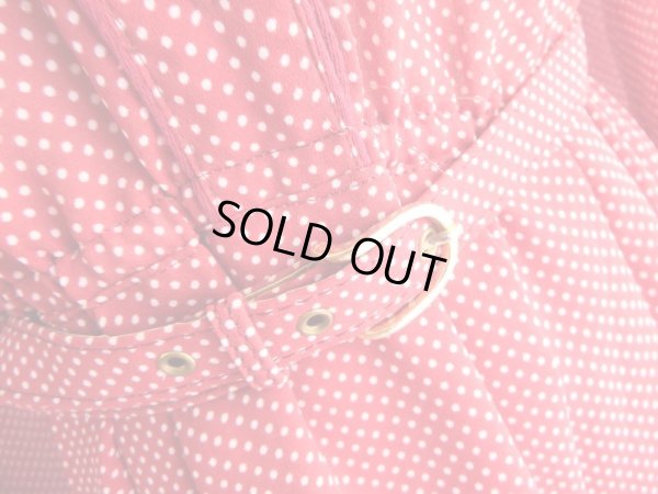 画像4: ★レトロなドット柄ワンピ