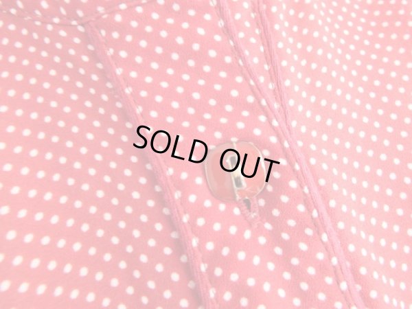 画像3: ★レトロなドット柄ワンピ