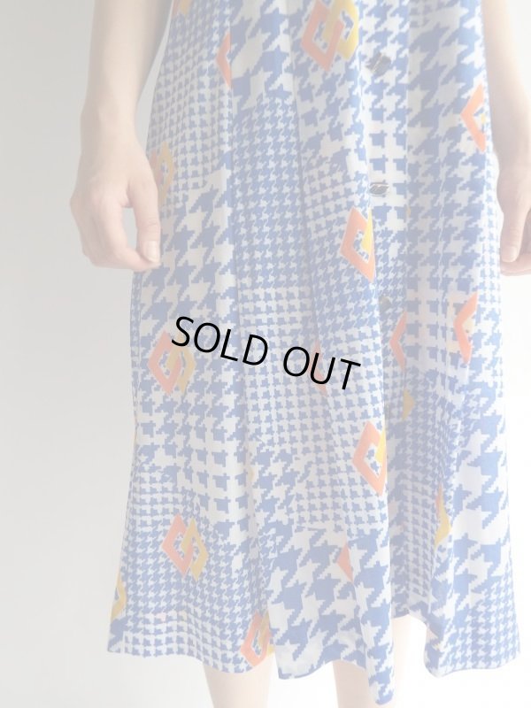 画像9: ★レトロモダン柄ワンピ