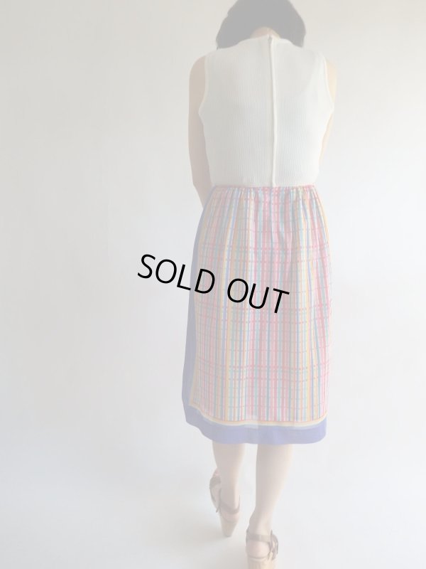 画像5: ★カラフル配色ラインの切り替えワンピ