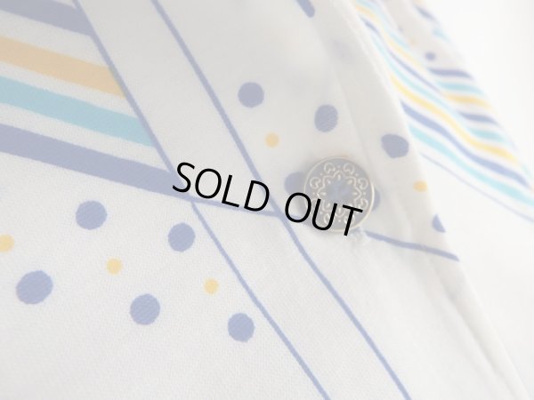 画像5: ★未使用*カラフル水玉とライン柄トップス