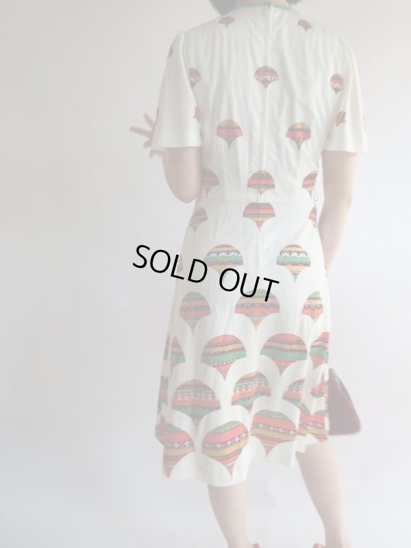 画像3: ★レトロキュートなお花ちゃんワンピ