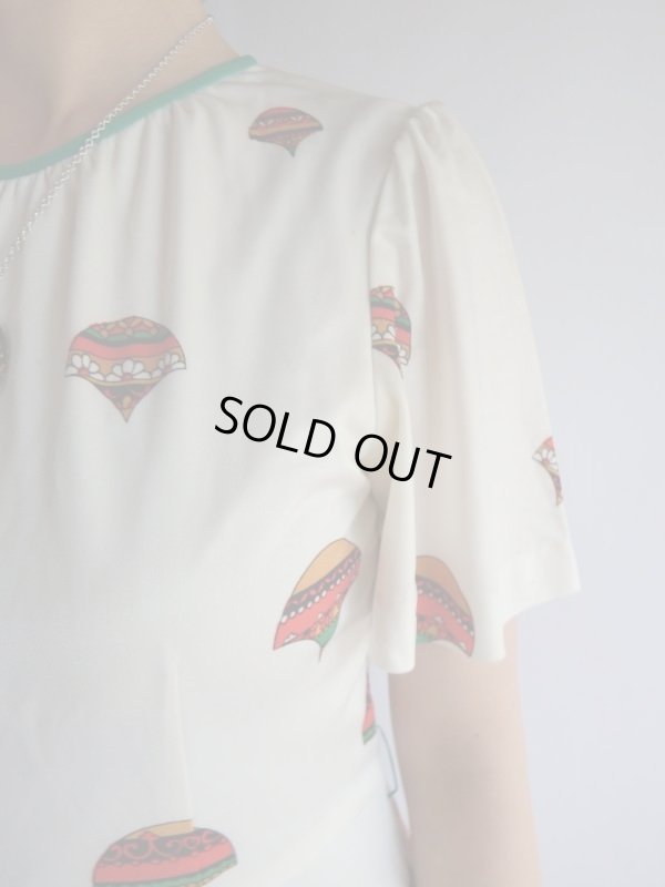 画像6: ★レトロキュートなお花ちゃんワンピ