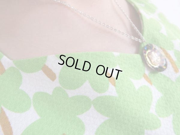 画像6: 超美品*コットン素材の木柄ワンピ【送料無料】