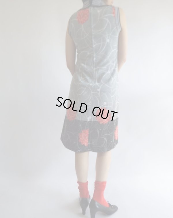 画像3: ★伸縮性あり*ダリア柄ワンピ