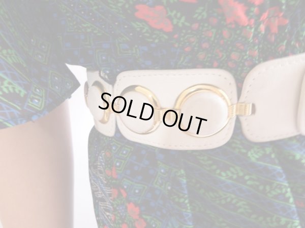 画像3: ★６０'s白×ゴールドベルト