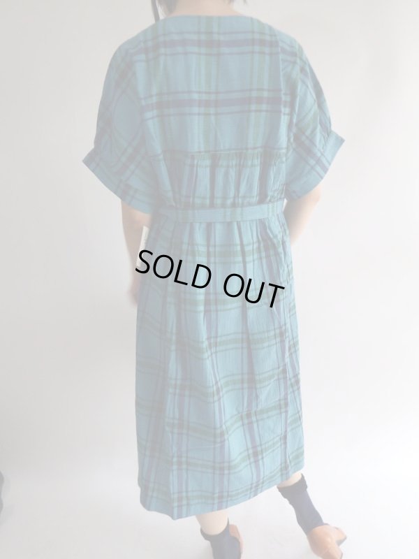 画像5: ★未使用*コットン素材の格子柄ワンピ