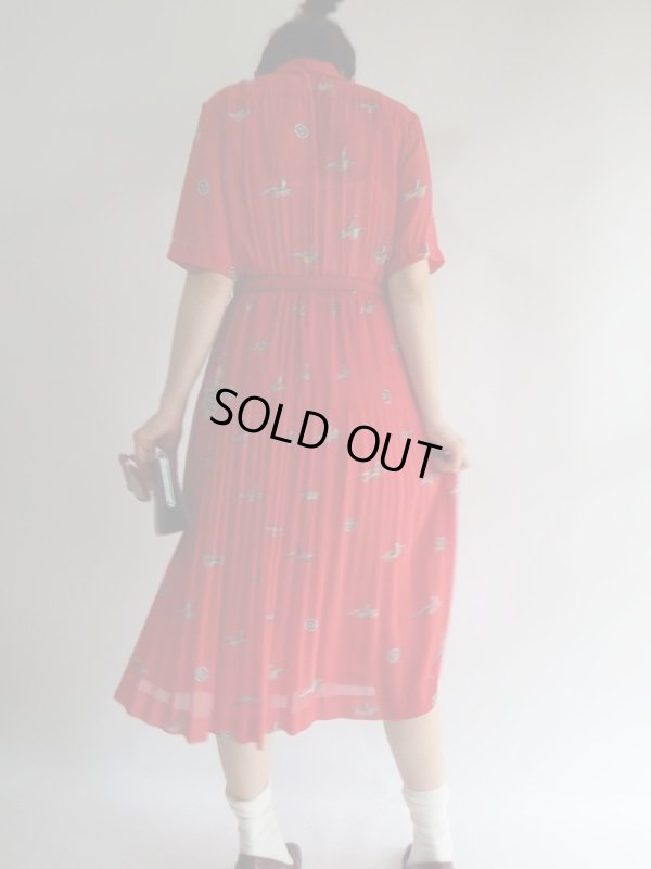 画像3: ★ヨット柄のマリンワンピ