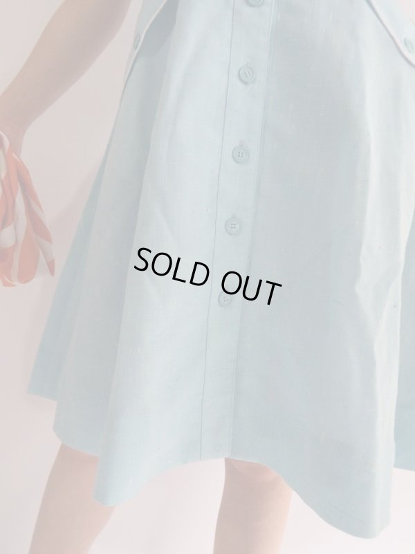 画像11: ★水色×白vintageワンピ