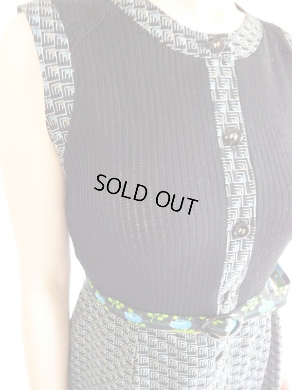 画像4: ★未使用*切り替えデザインのお花ワンピ