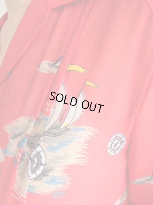 画像7: ★ヨット柄のマリンワンピ