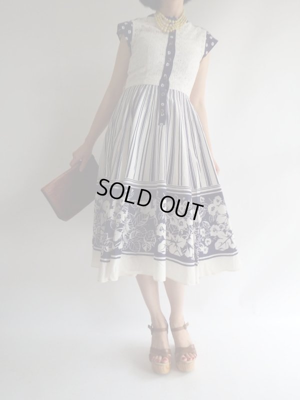 画像3: ★極上可愛い!Italy生地のコットンワンピ