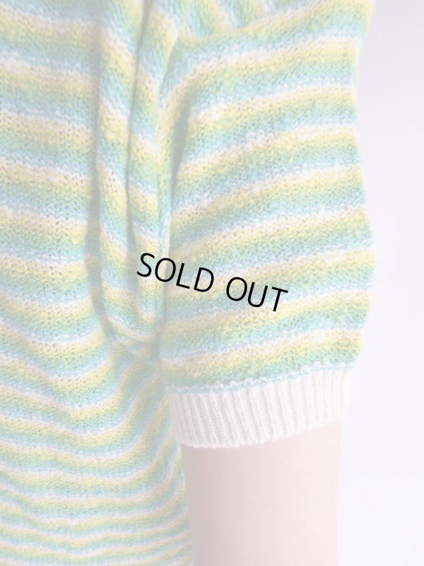 画像5: ★未使用*ネオンカラーのボーダーニット