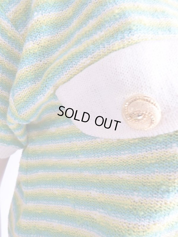 画像7: ★未使用*ネオンカラーのボーダーニット