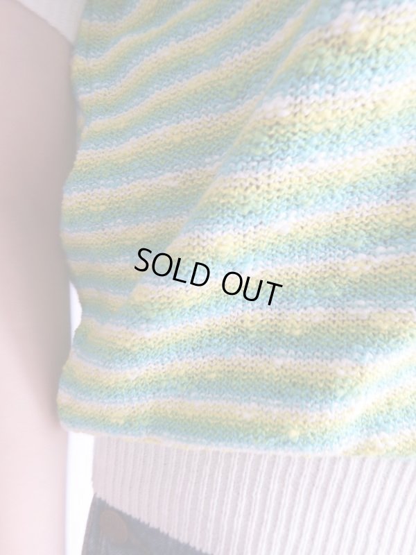 画像8: ★未使用*ネオンカラーのボーダーニット