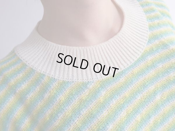 画像6: ★未使用*ネオンカラーのボーダーニット