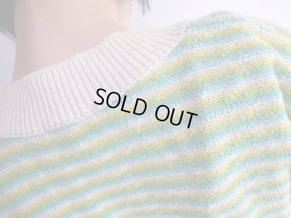 画像4: ★未使用*ネオンカラーのボーダーニット