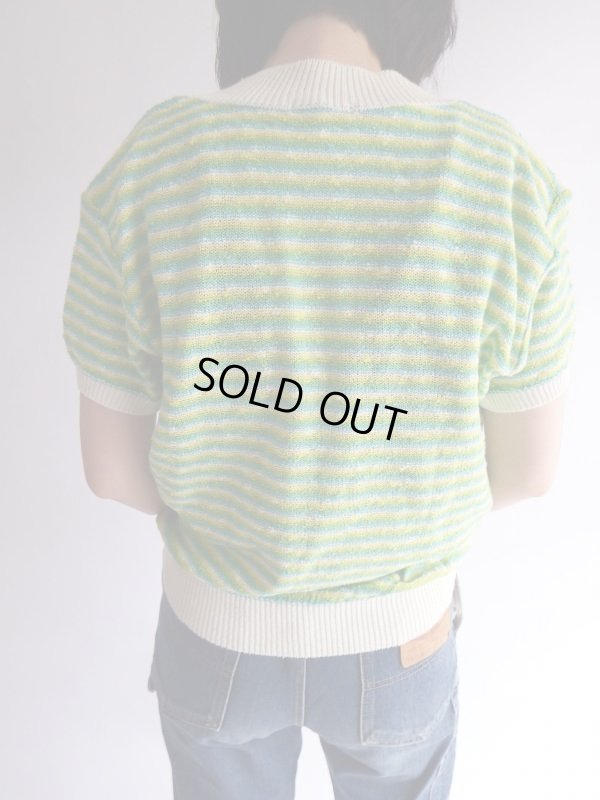 画像3: ★未使用*ネオンカラーのボーダーニット