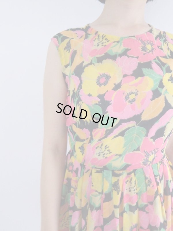 画像4: ★お仕立て品*カラフルお花ワンピ