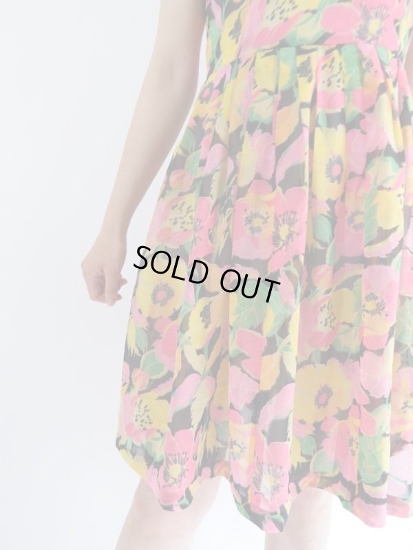 画像5: ★お仕立て品*カラフルお花ワンピ