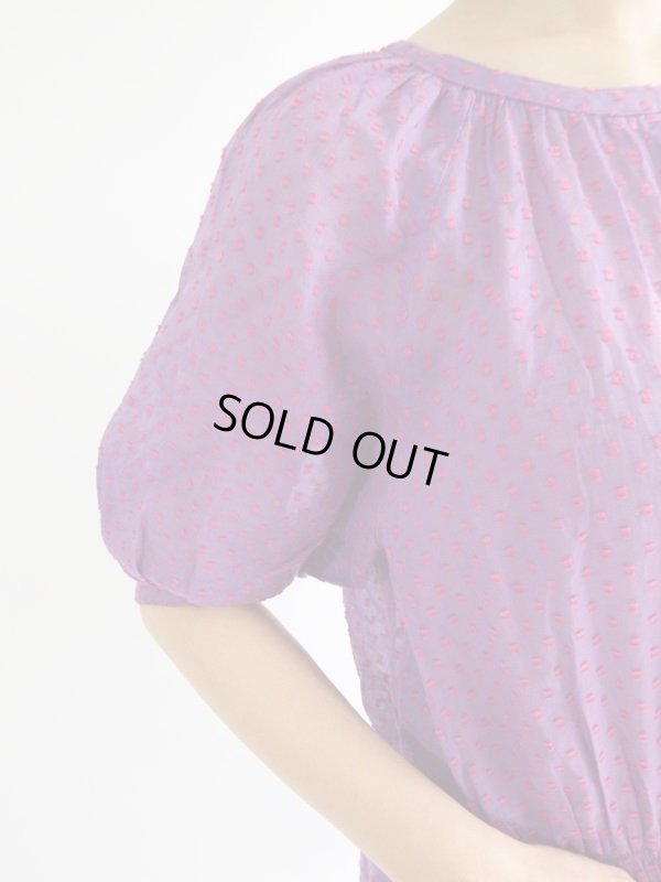 画像9: ★立体的な赤いドット柄ワンピ