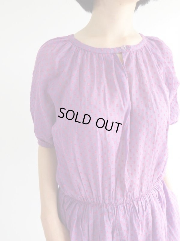 画像7: ★立体的な赤いドット柄ワンピ