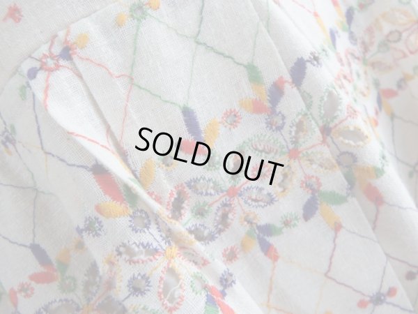 画像7: ★カラフルお花刺繍ワンピ