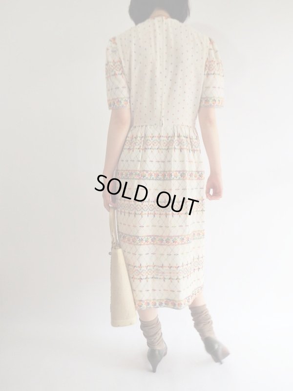 画像3: ★カラフルお花刺繍ワンピ