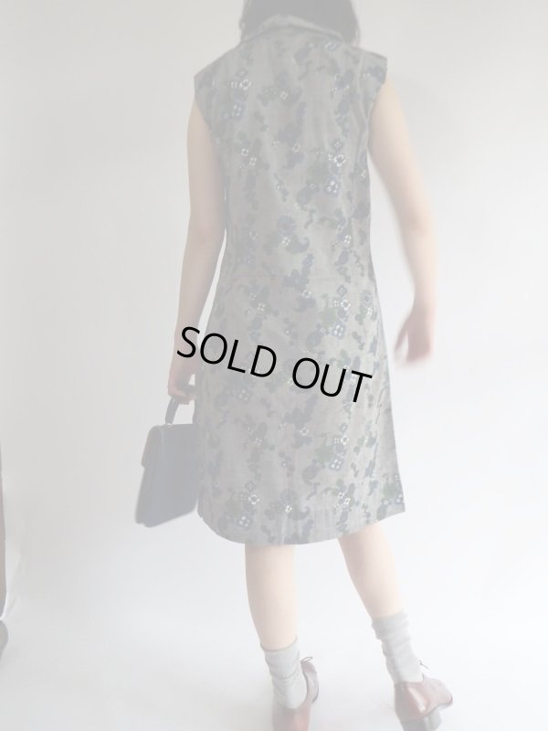 画像4: ★お仕立て品*ペイズリーとお花柄ワンピ