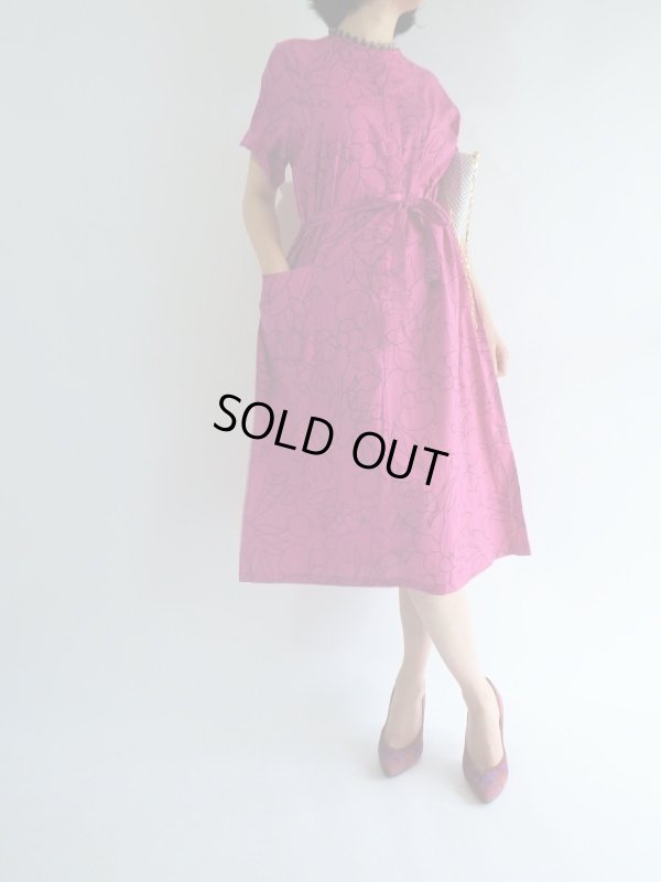 画像3: ★未使用*フルーツ柄コットンワンピ